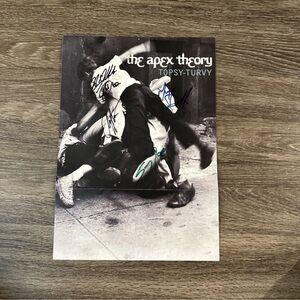 The Apex Theory Topsy-Turvy Signed Album Cover